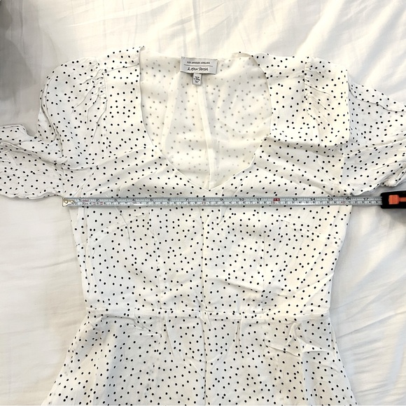 & Other Stories V-Neck Puff Sleeve Mini Dress - Picture 10 of 11